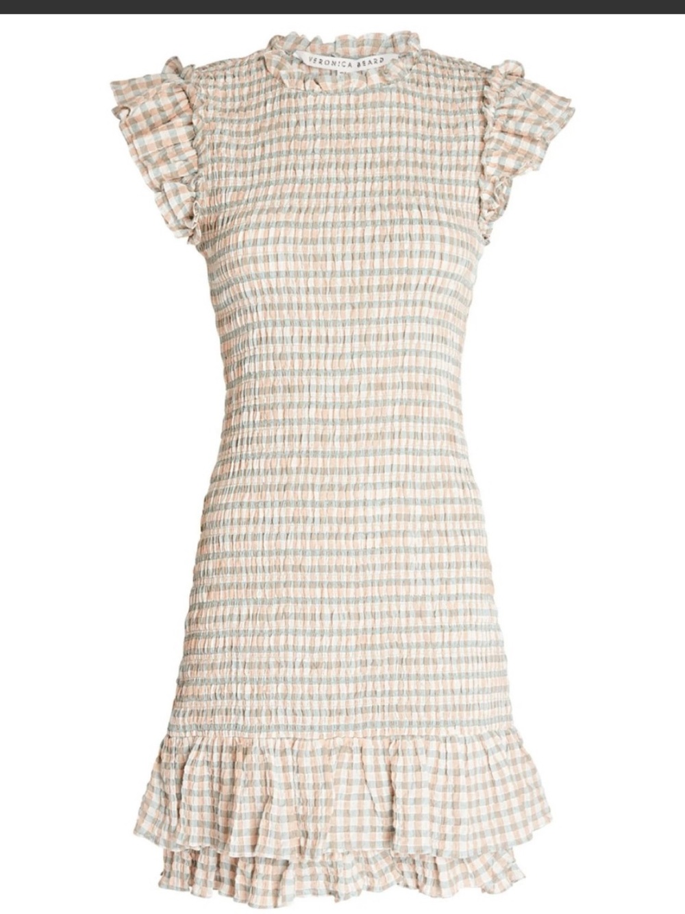Veronica Beard smocked mini dress size 2